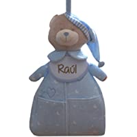 Los mejores  - Guardapañales Personalizado Osito- color Azul